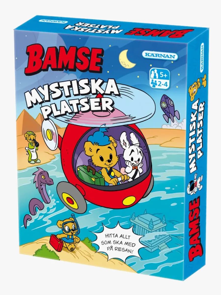 Bamse Mystiska Platser Spel
