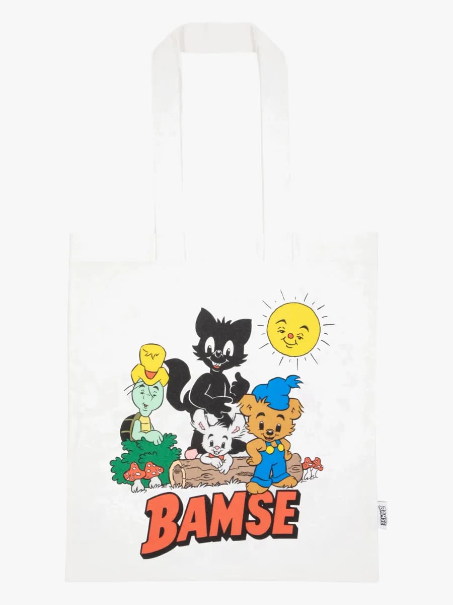 Bamse Tygkasse, Vit