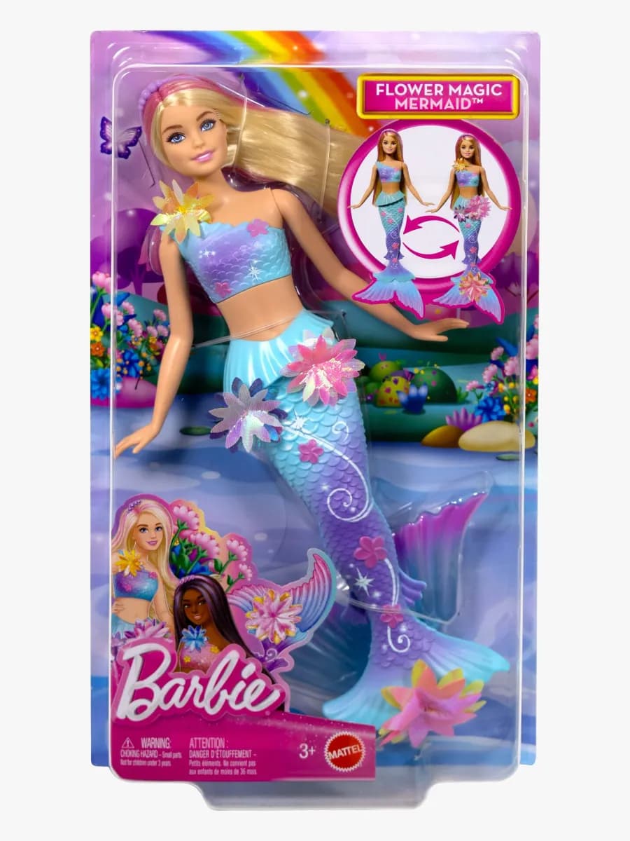 Barbie Blooming Mermaid Docka, Lila