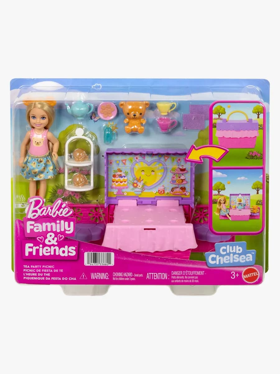 Barbie Family &  Friends Club Chelsea Lekset Tekalas