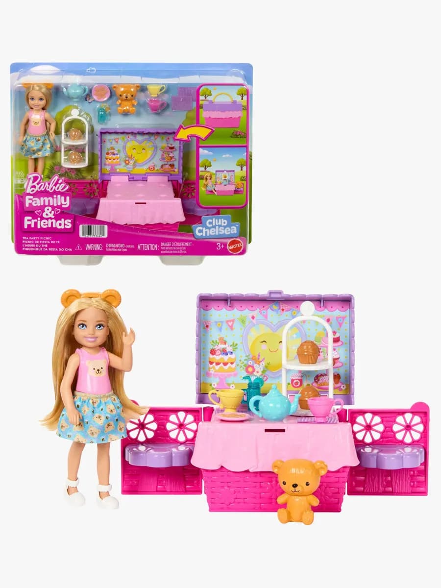 Barbie Family &  Friends Club Chelsea Lekset Tekalas