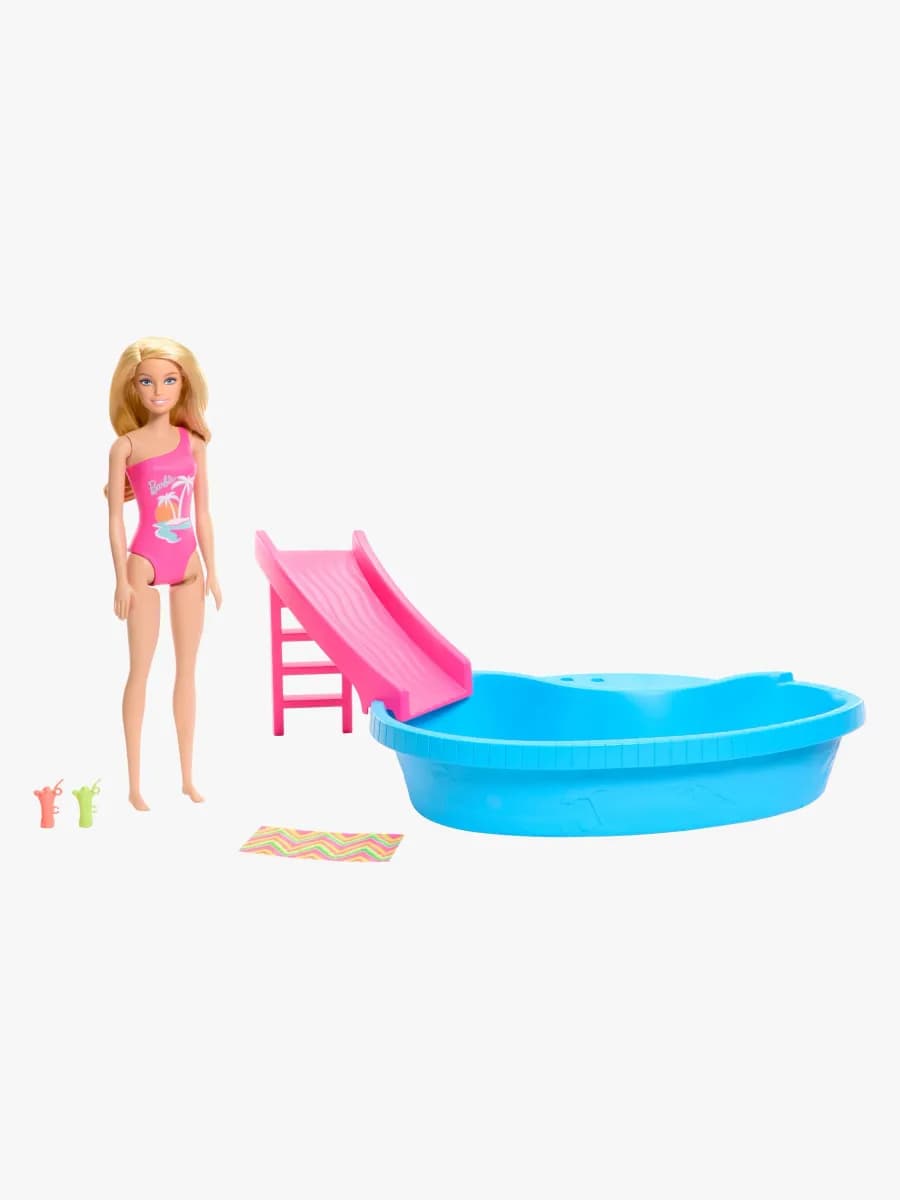 Barbie Lekset Docka &  Pool