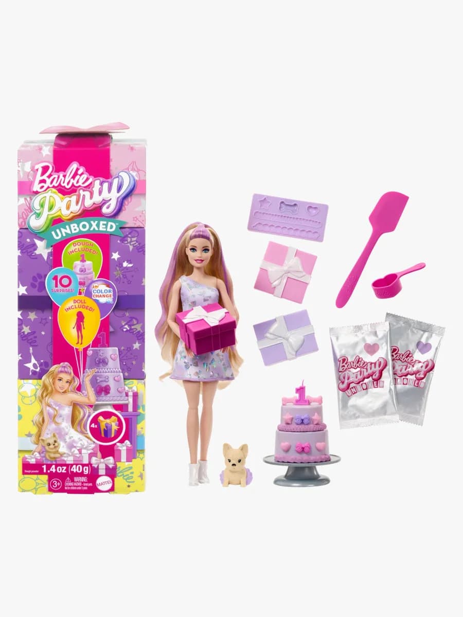 Barbie Party Unboxed Docka 1