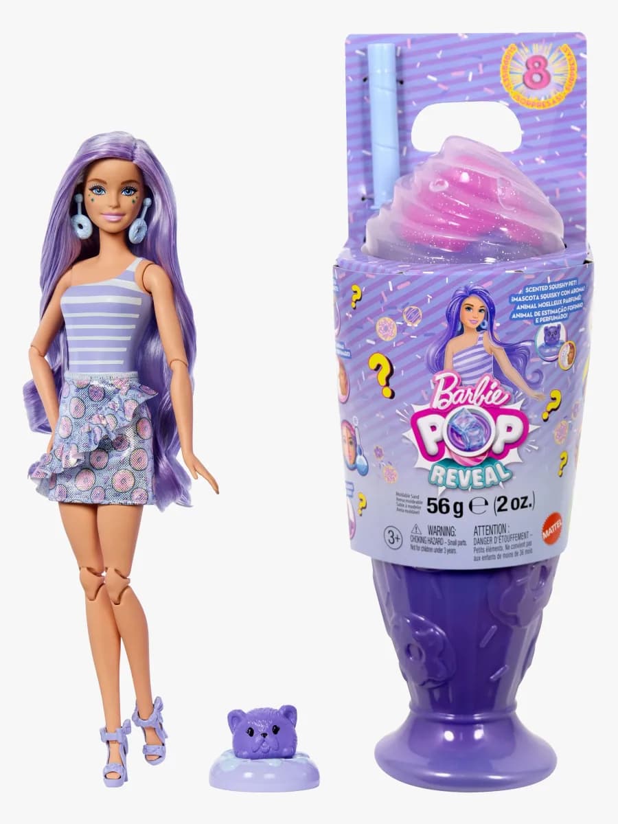 Barbie Pop Reveal Docka Treats Series, Lila