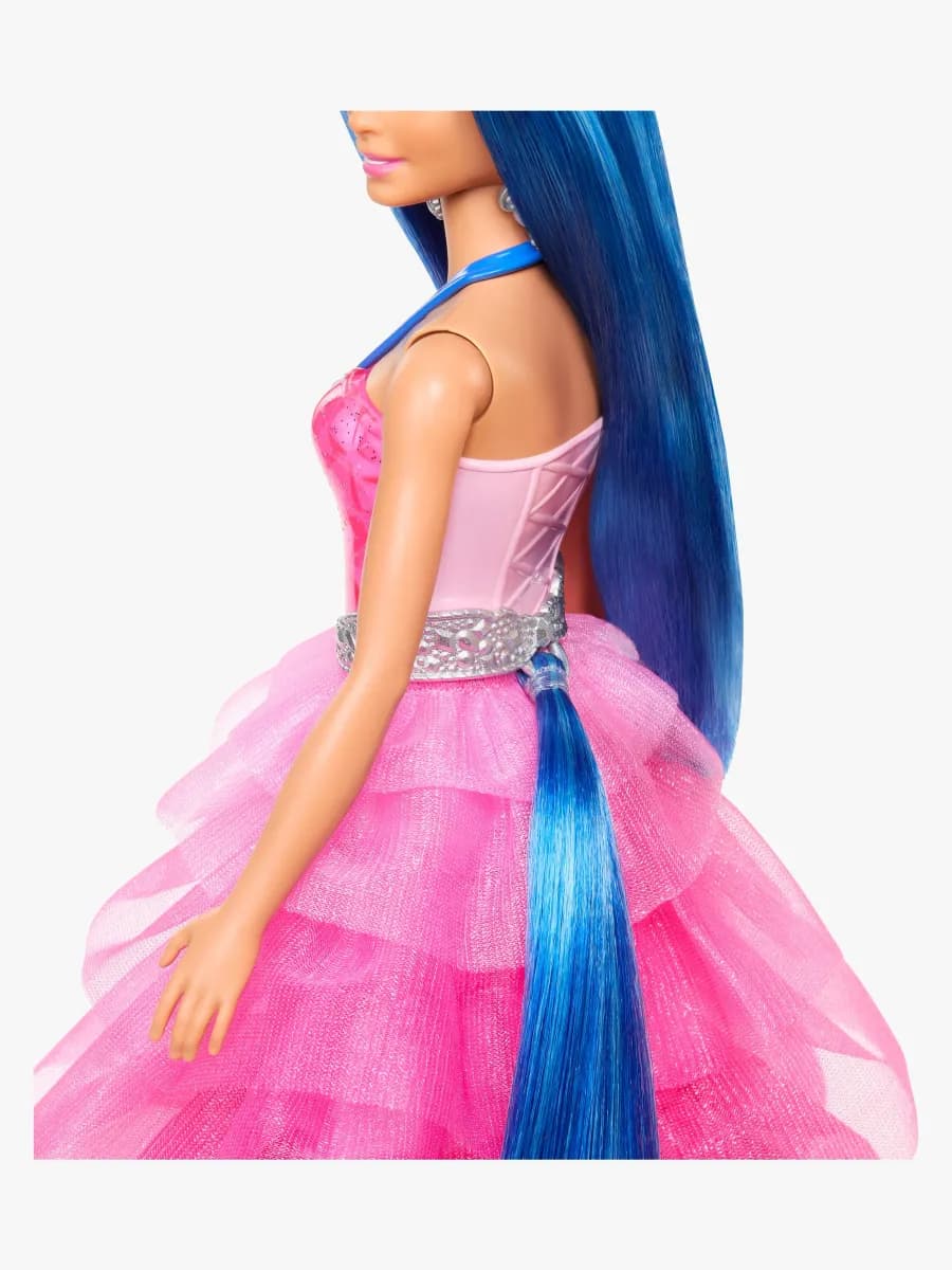Barbie Sapphire Docka med Blått Hår &  Enhörning