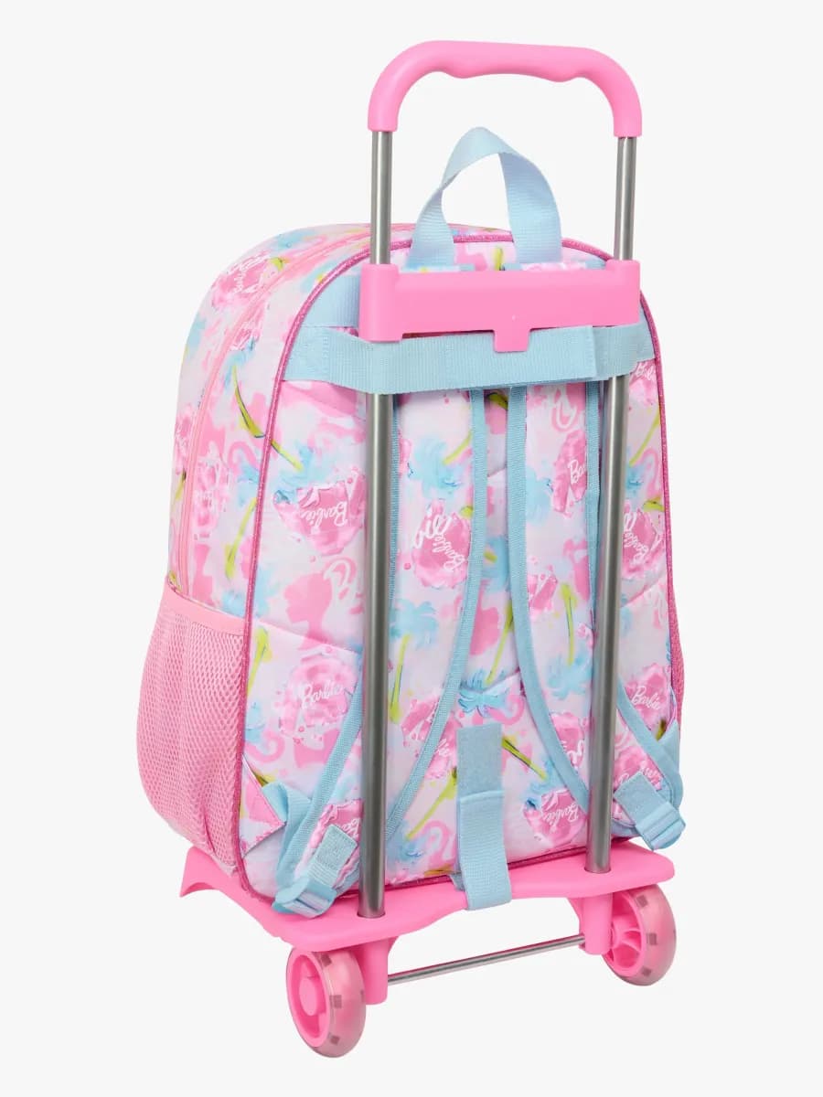 Barbie Trolley Resväska 21L Painterly, Rosa/ljusblå