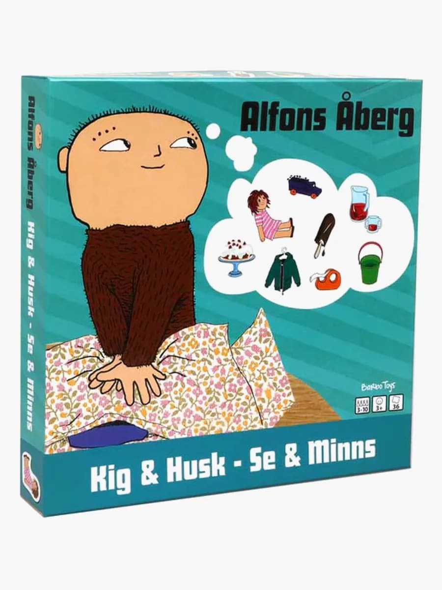 Barbo Toys Alfons Åberg Se och Minns
