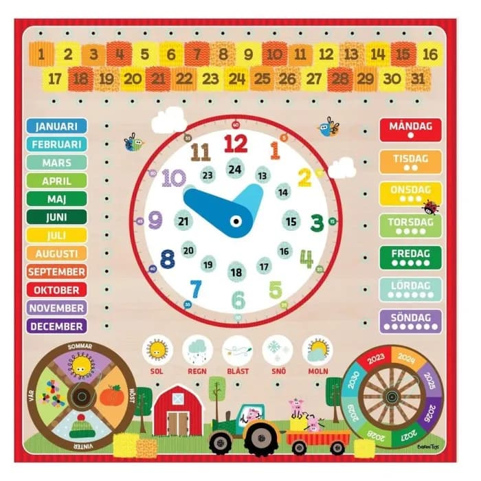 Barbo Toys Classic Teachers Calendar (SE)