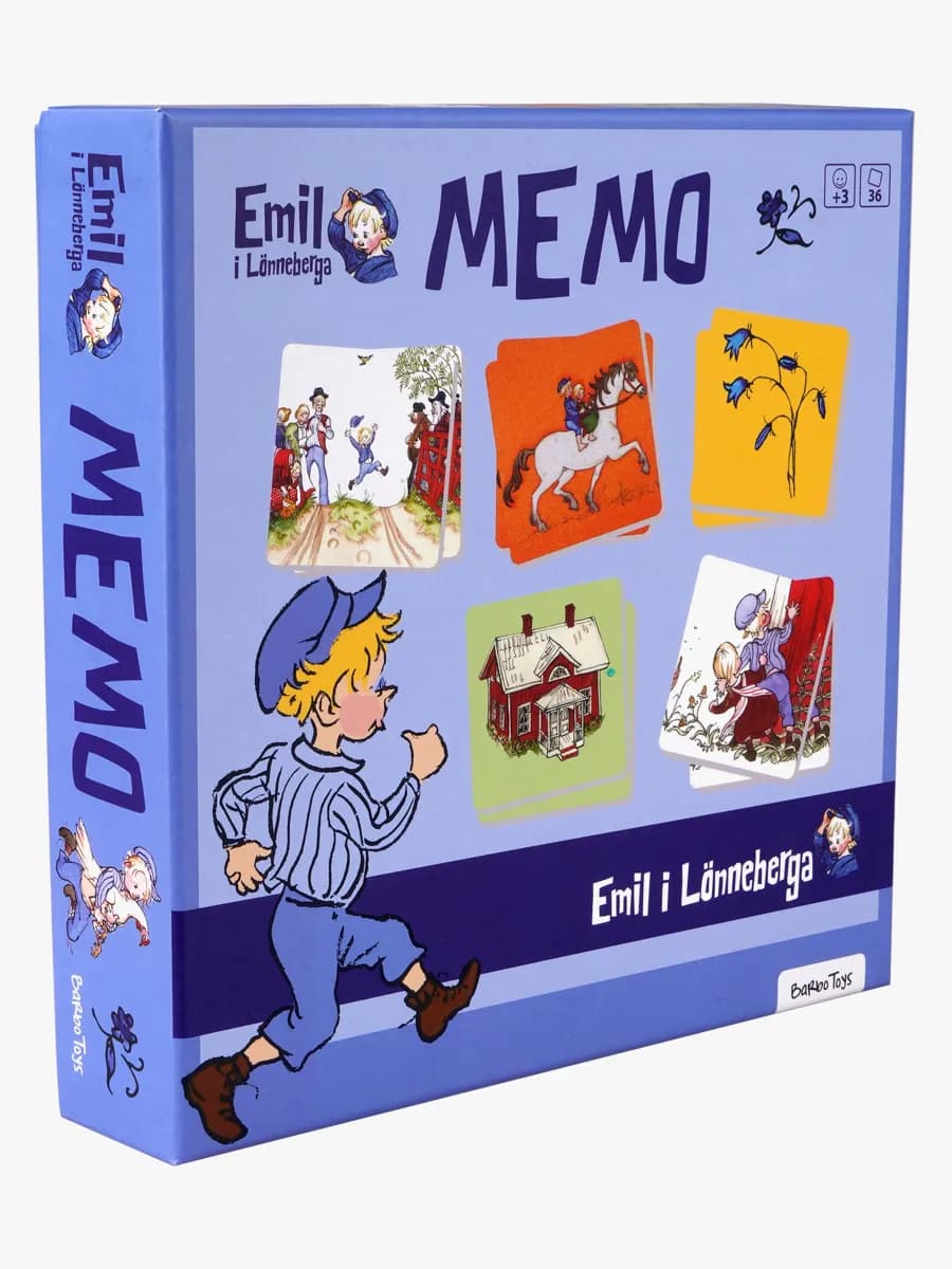 Barbo Toys Emil I Lönneberga My First Memo