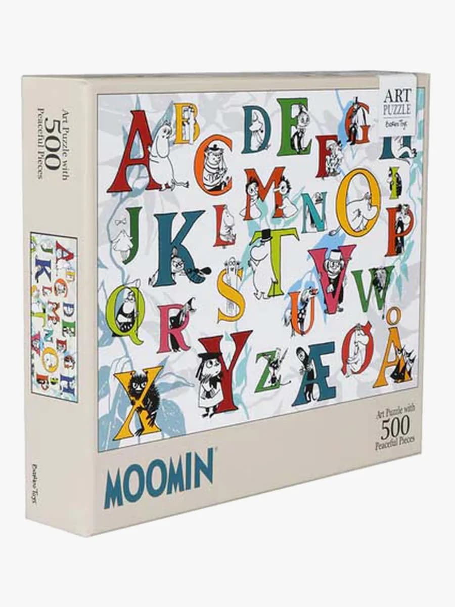 Barbo Toys Mumin Abc Pussel 500 Bitar