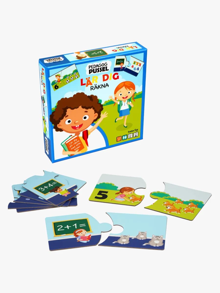 Barbo Toys Pedagog Pussel Lär dig räkna 20 Bitar