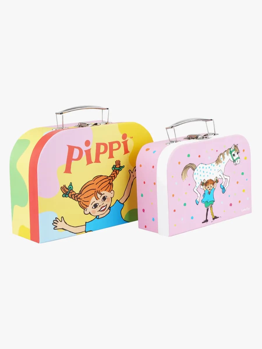 Barbo Toys Pippi Långstrump Resväskor 2-Pack