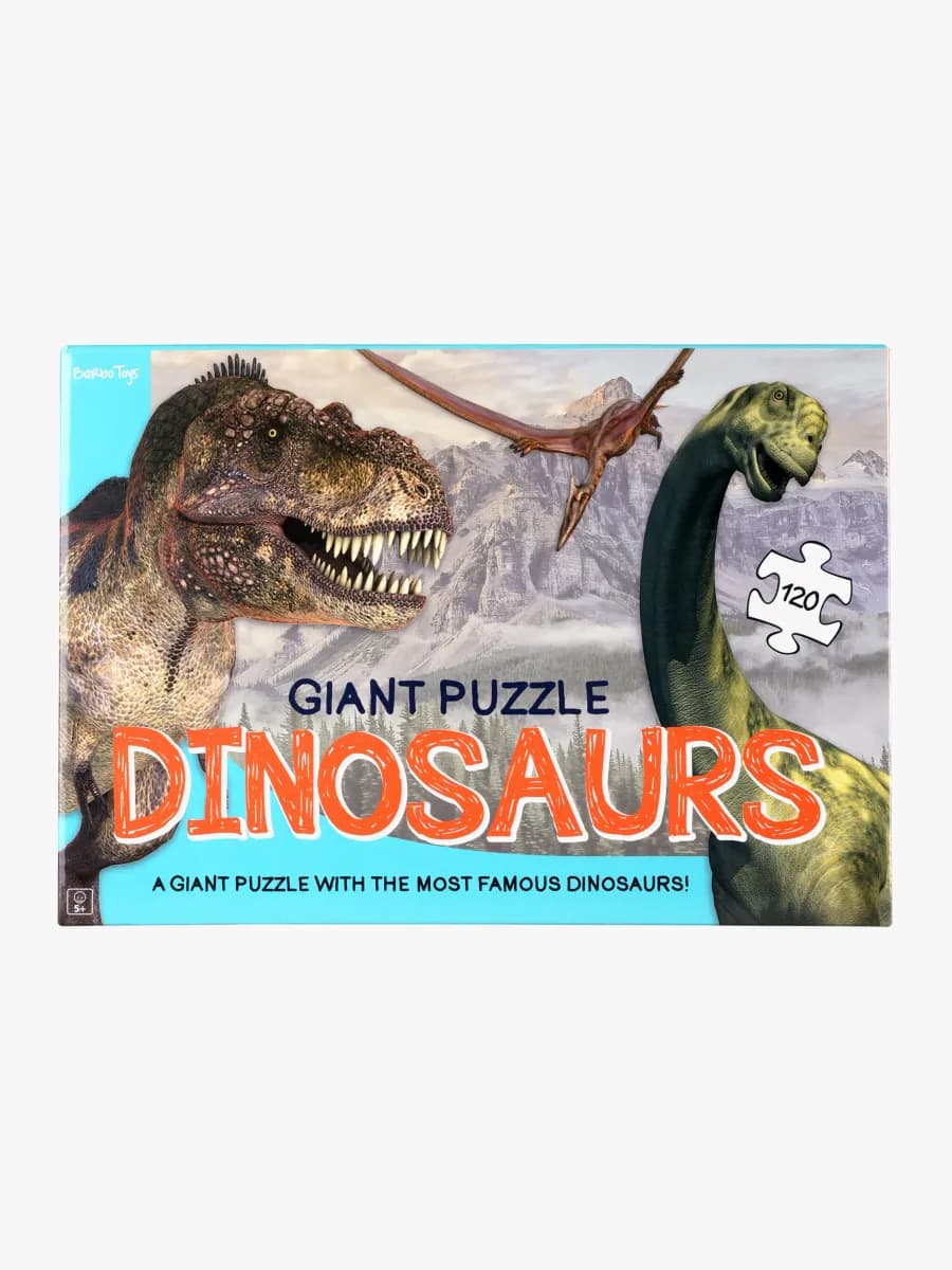 Barbo Toys Stort Golvpussel Dinosaurie 120 Bitar