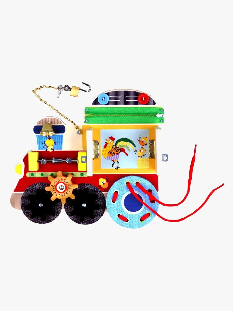 Barbo Toys Wacky Wonders Aktivitetstavla Tåg