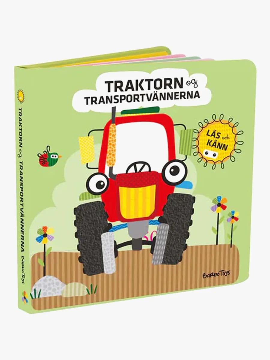Barbo Toys Wacky Wonders Bok Läs &  Känn - Traktorn och Transportvännerna