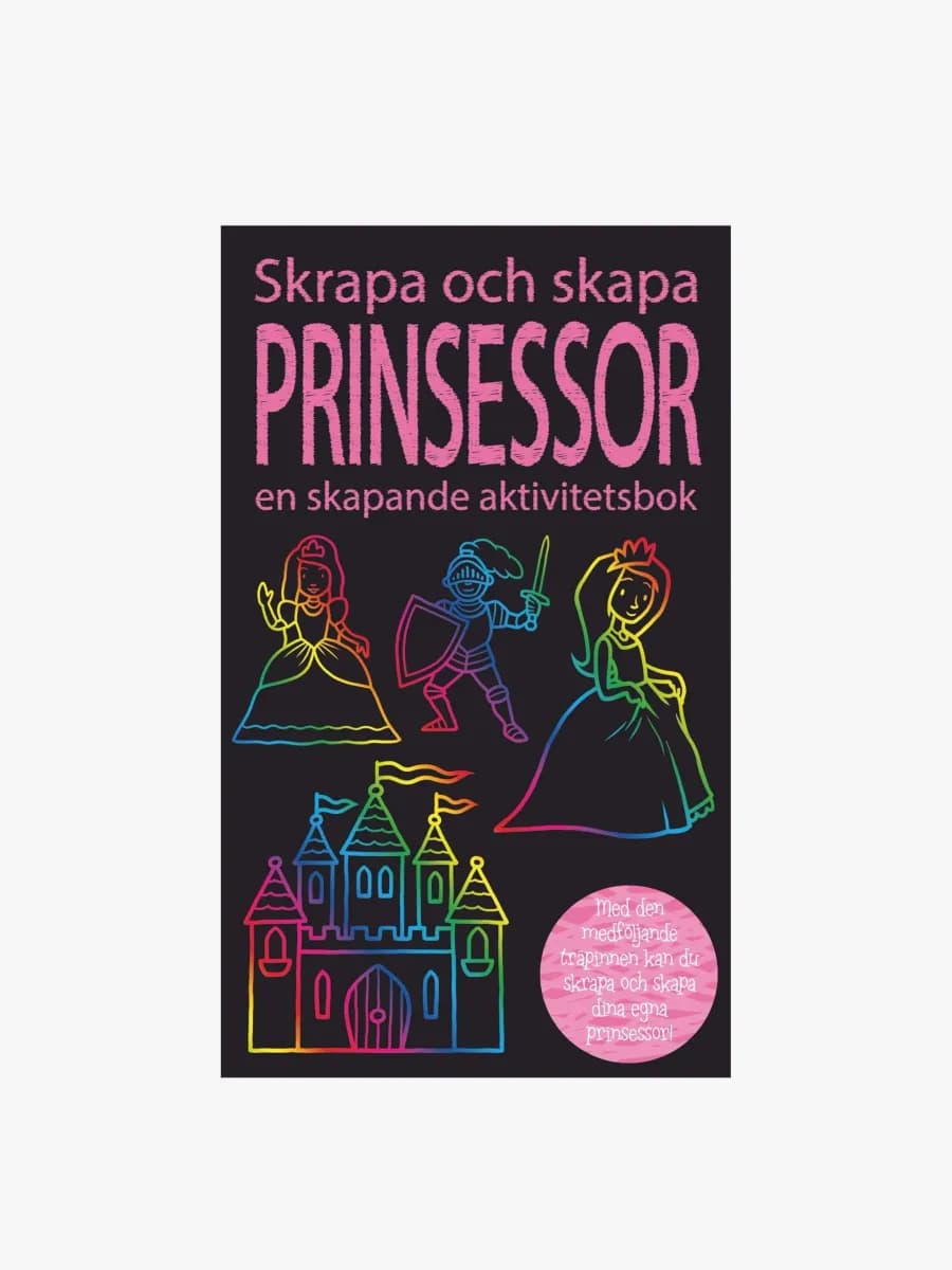 Barthelson Förlag Skrapa Och Skapa Prinsessor