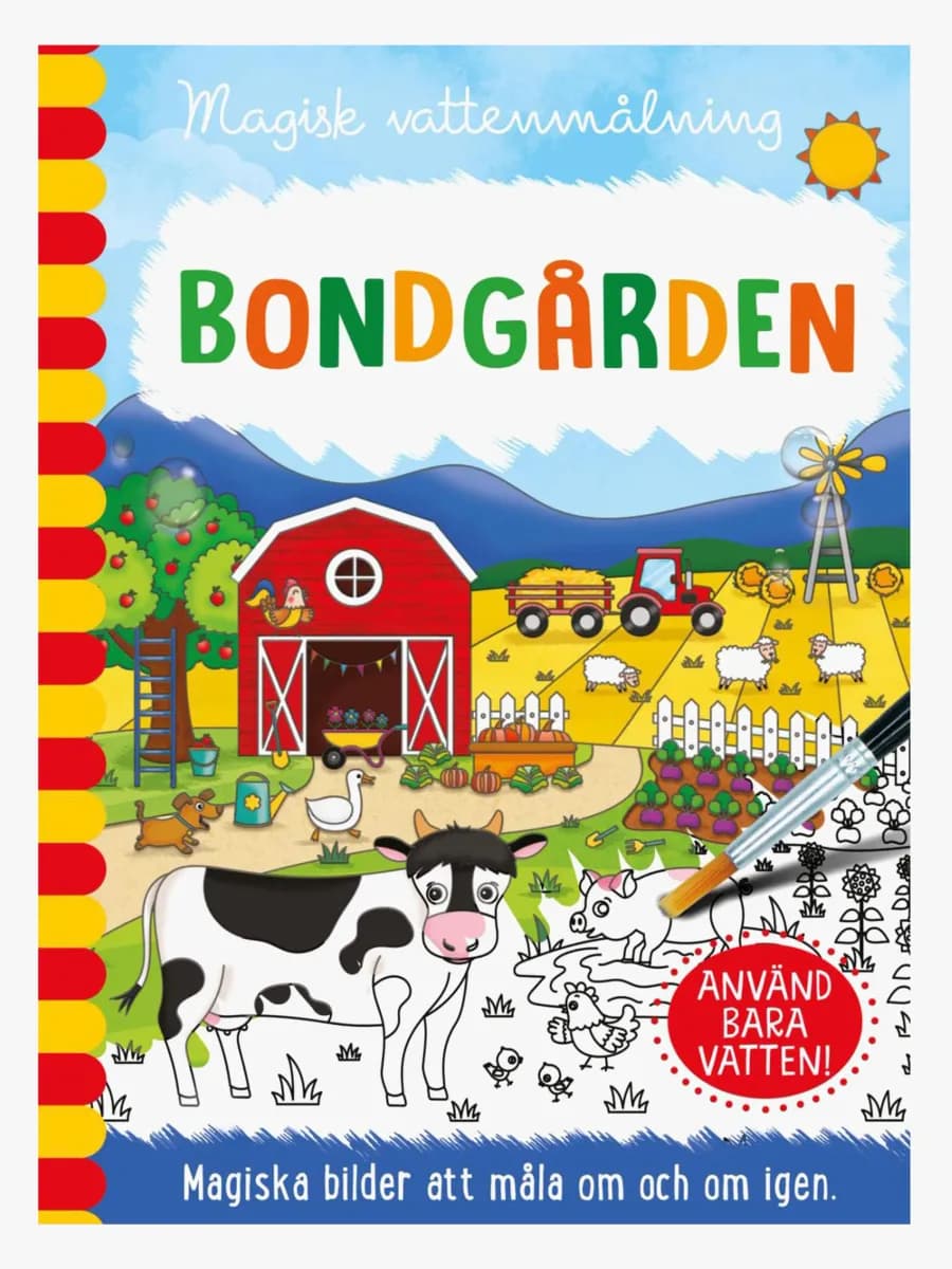 BarthelsonFörlag Magisk vattenmålning - Bondgården