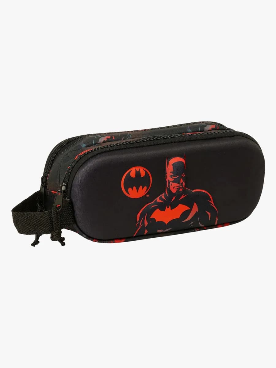 Batman 3D Dubbelpennfodral, Svart