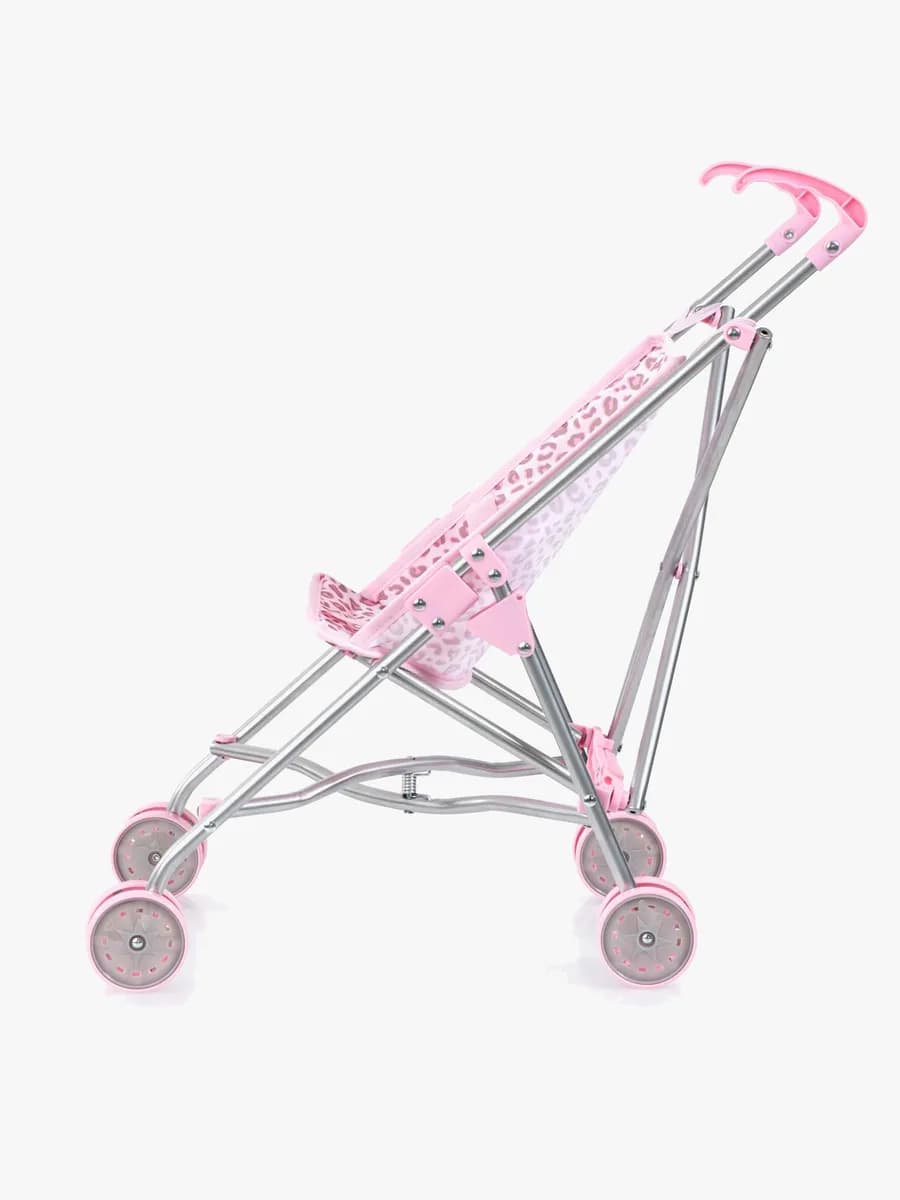 Bayer Design Dockvagn Sulky Leopard, Rosa