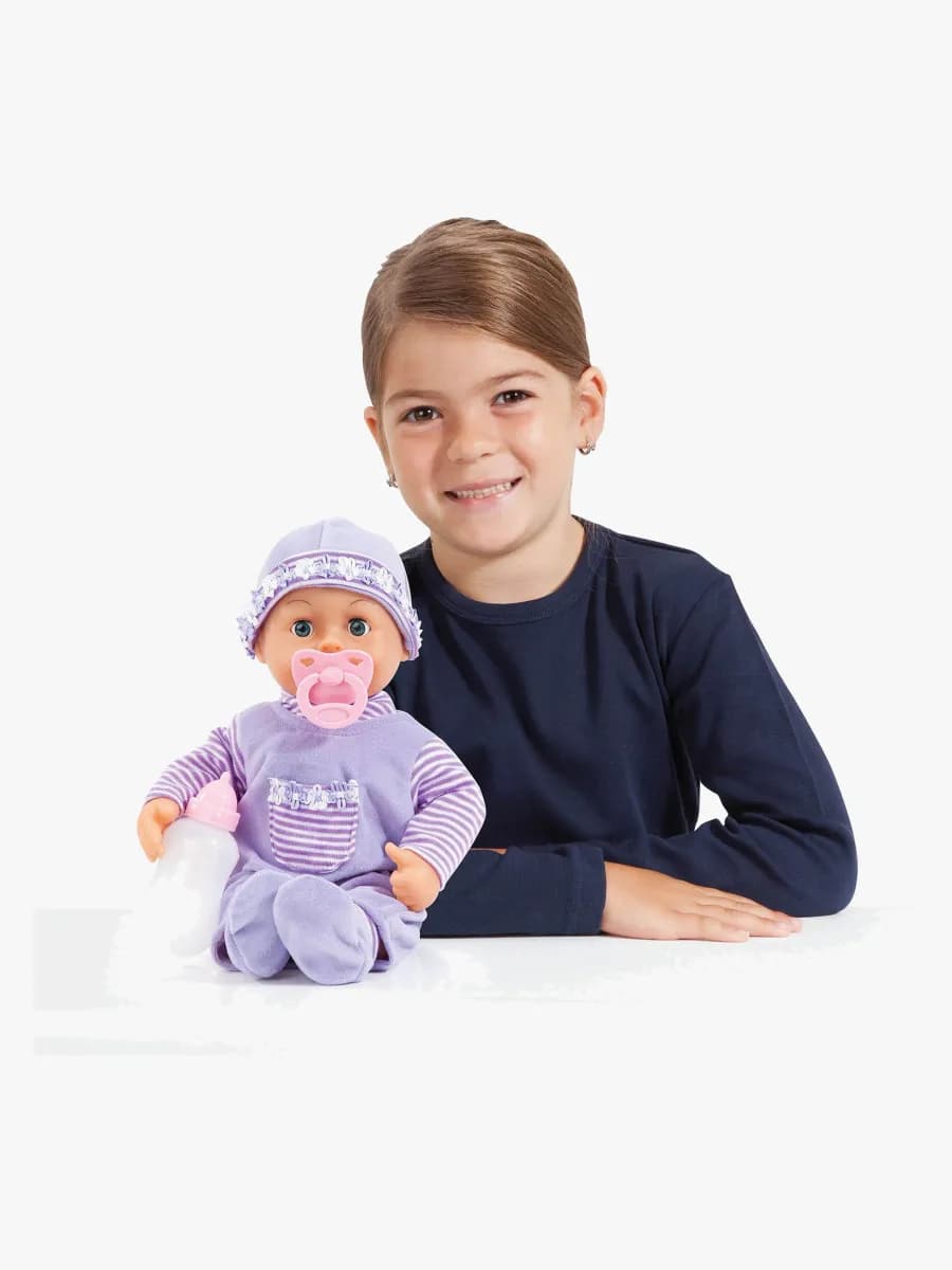 Bayer Design First Words Docka 38 cm, Lila
