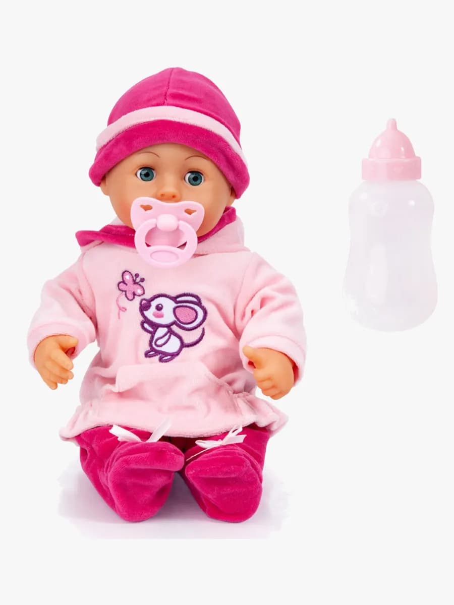 Bayer Design First Words Docka Mus 38 cm