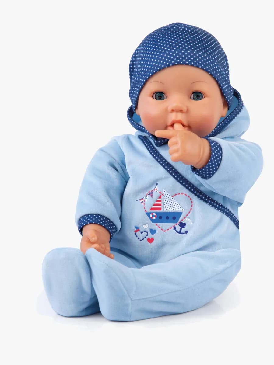 Bayer Design Hello Baby Boy  Interaktiv Docka