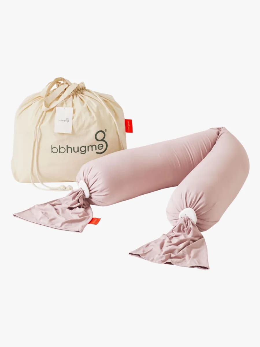 bbhugme Gravid- och amningskudde Dusty Pink - Bäst i test
