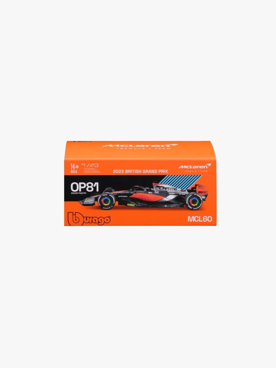 Bburago McLaren MCL60 F1 Racerbil 2023 Piastri 1:43