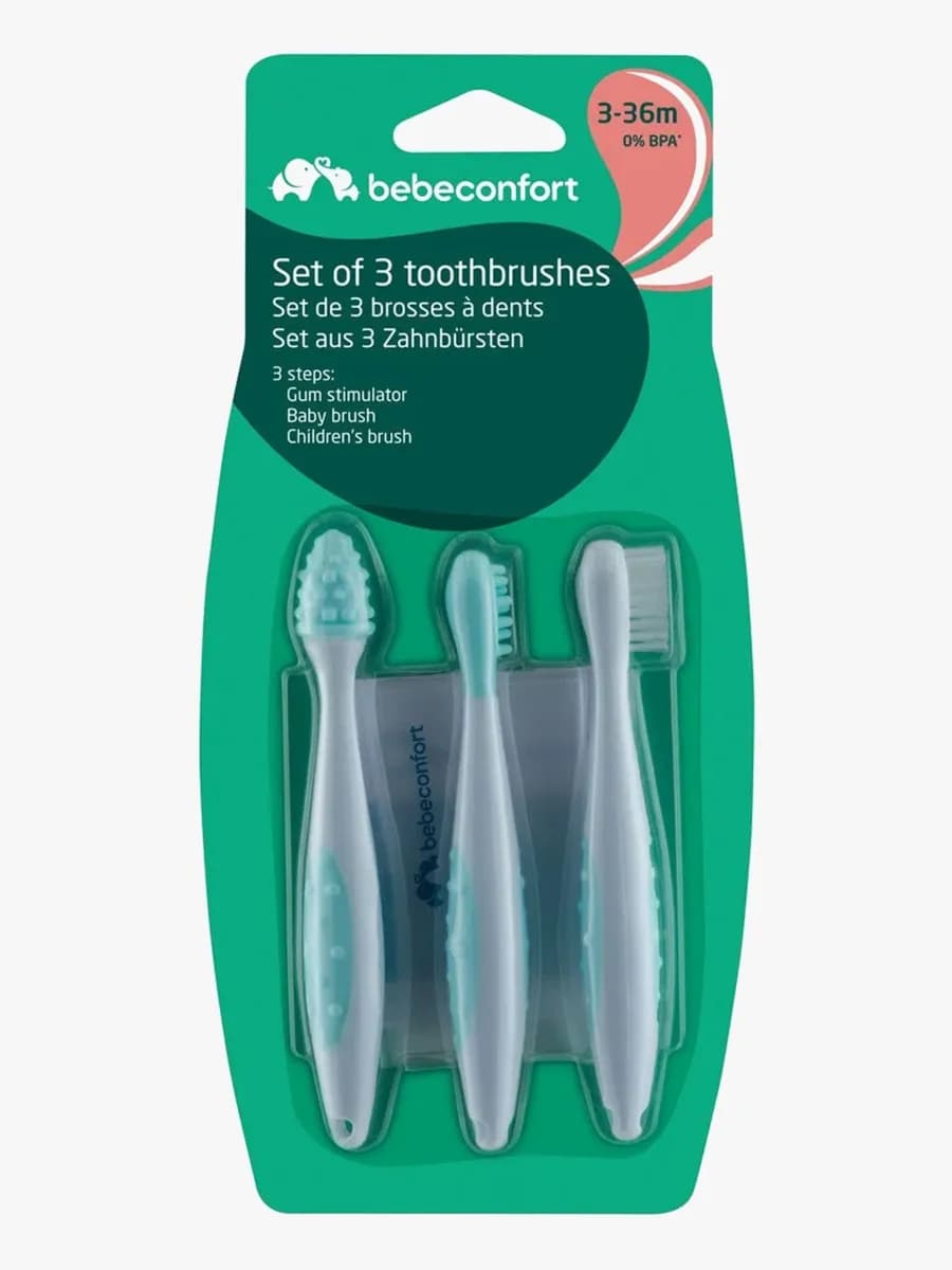 Bebeconfort Growing Baby Tandborstar Set