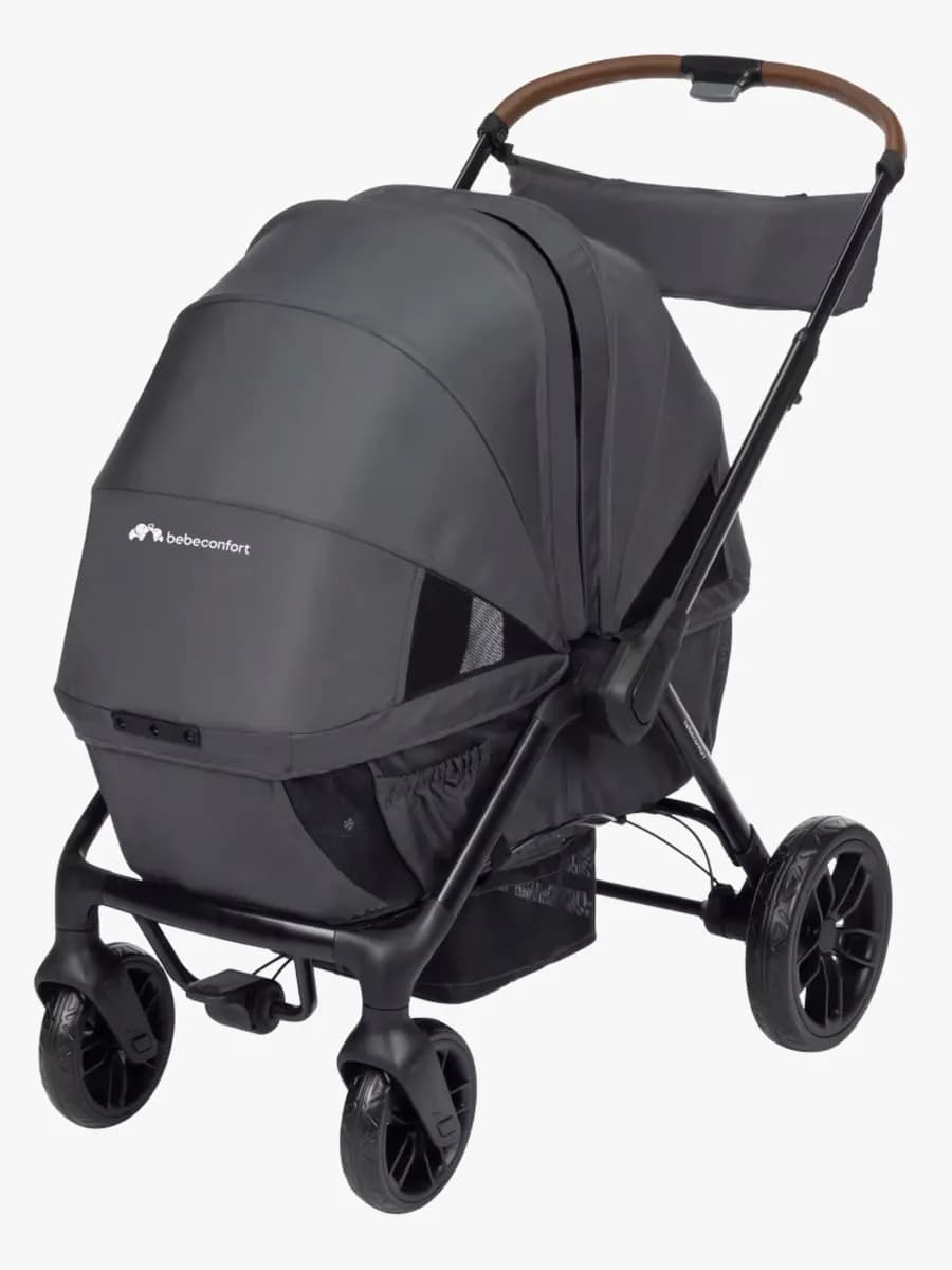 Bebeconfort Helios Tvillingvagn, Mineral Graphite