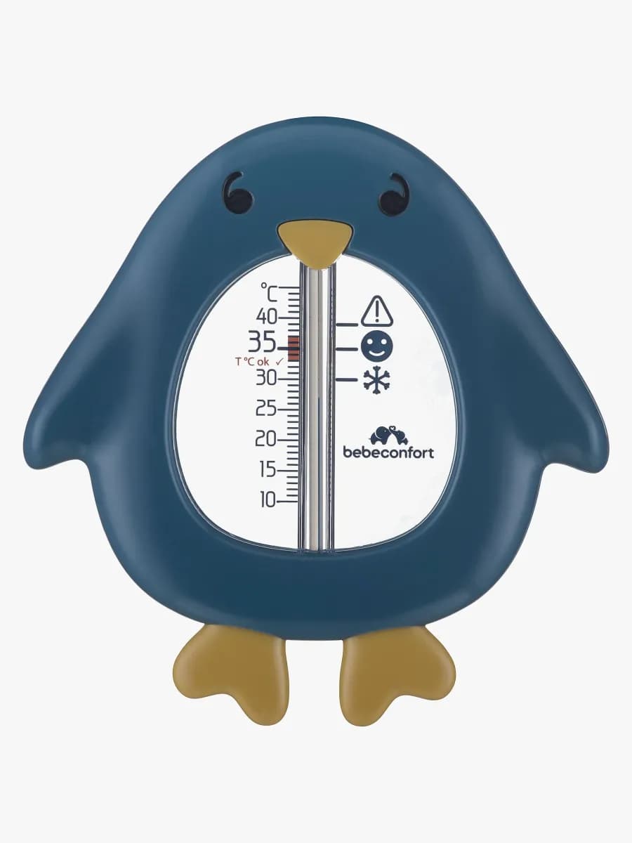 Bebeconfort Pingvin Badtermometer, Sweet Artic Blue
