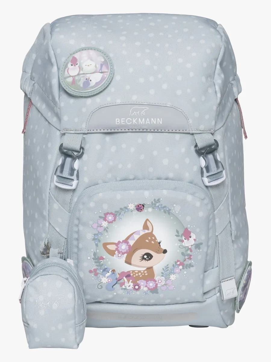 Beckmann Classic Ryggsäck 22L, Forest Deer Dusty Mint - Bäst i test