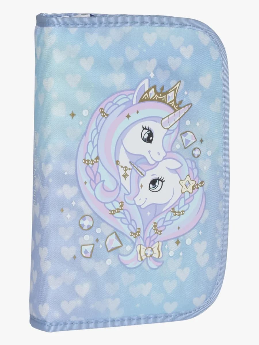 Beckmann Pennfodral Enkelt, Unicorn Princess Ice Blue