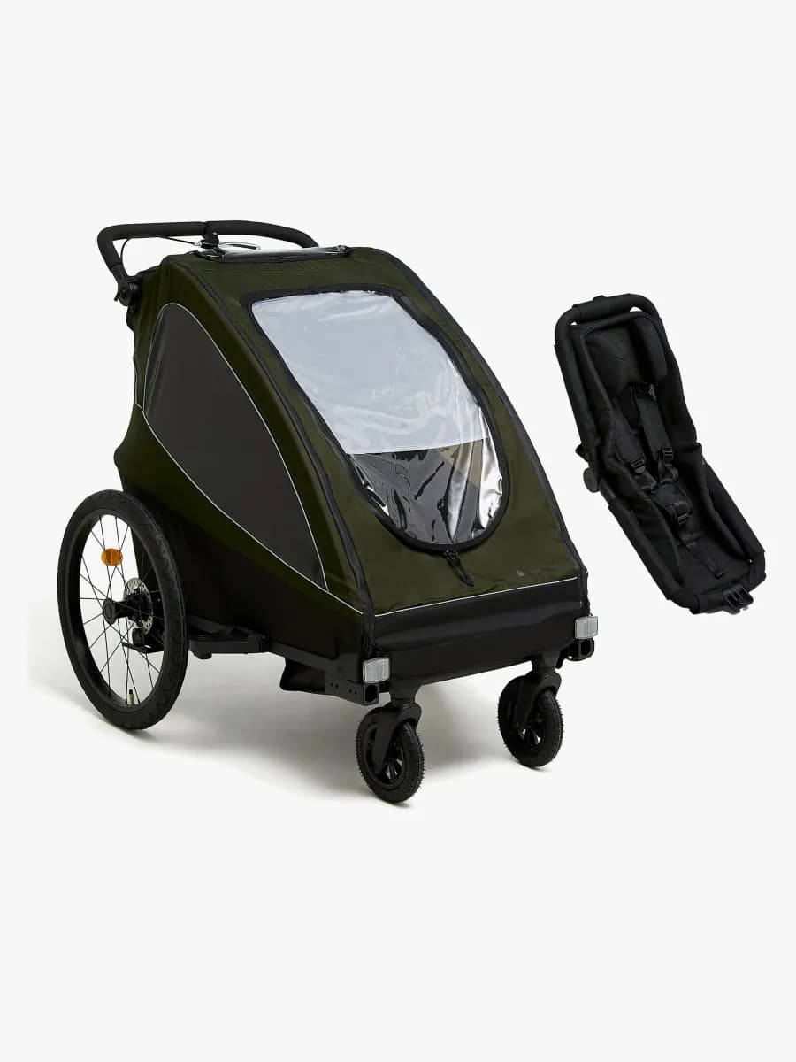 Beemoo Activity Sport Cykelvagn Inkl. Newborn Set, Green