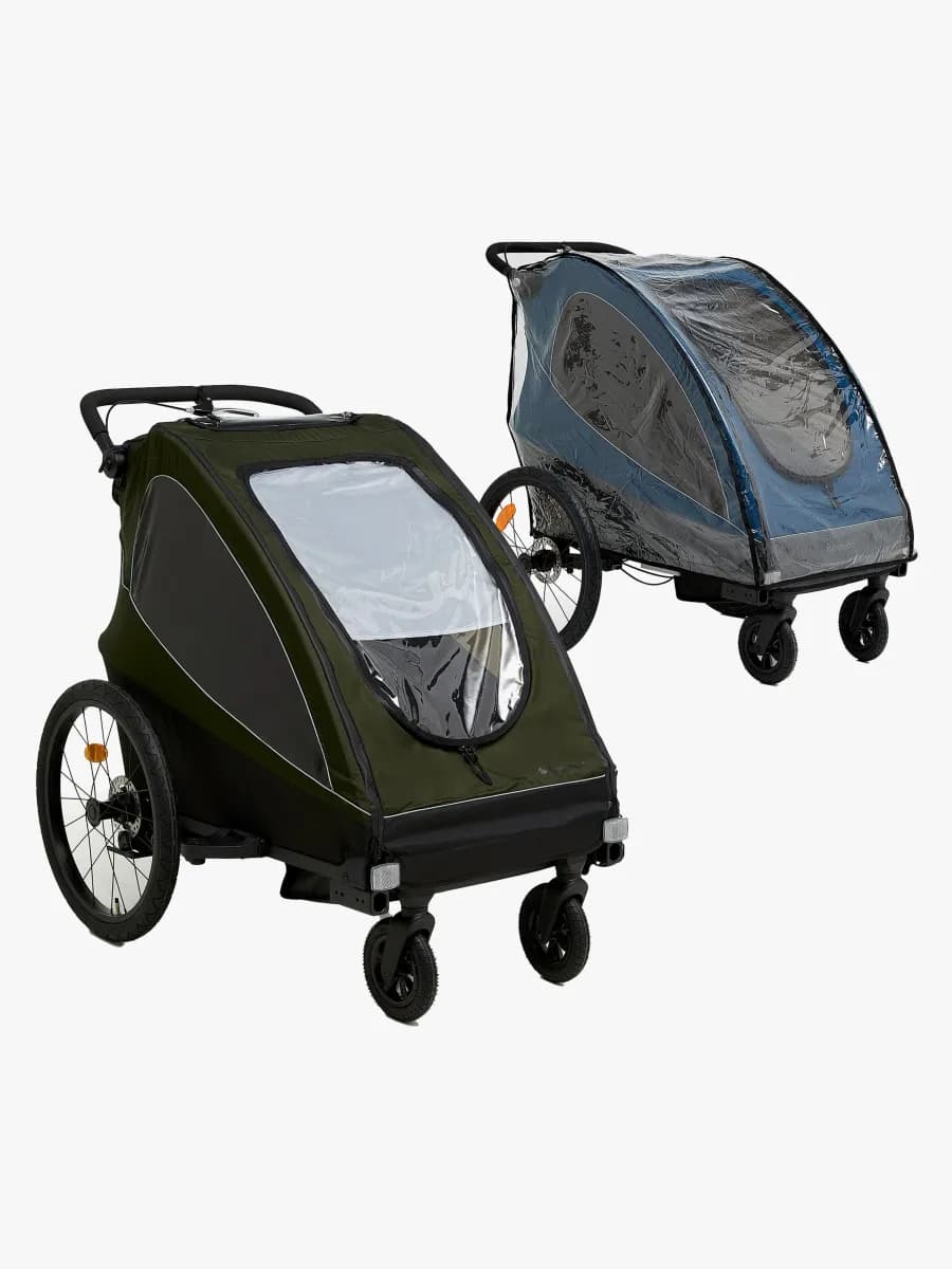 Beemoo Activity Sport Cykelvagn Inkl. Regnskydd, Green