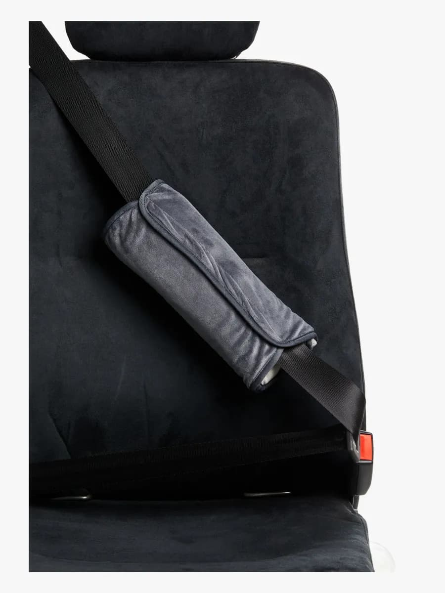 Beemoo Bältesskydd för Säkerhetsbälte, Dark Grey