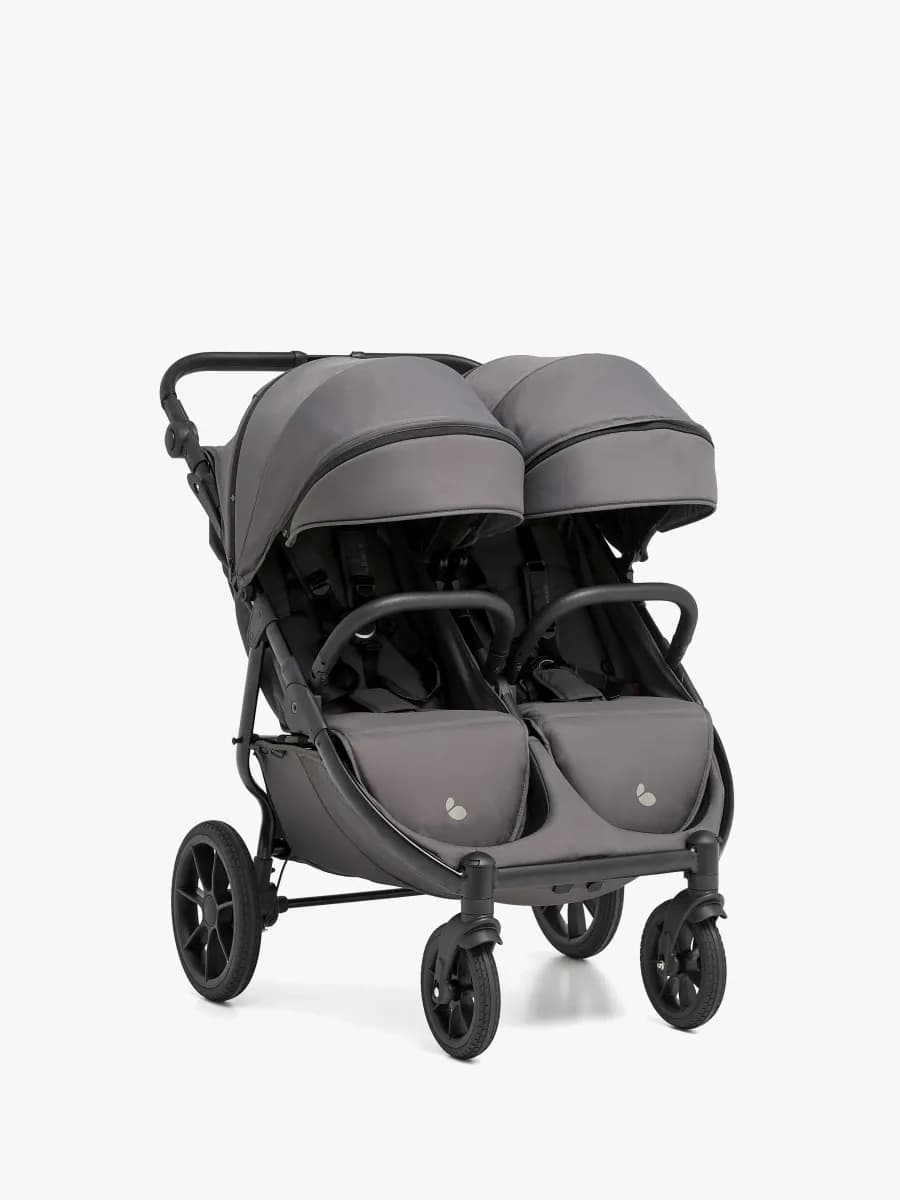 Beemoo BFF60 2 Syskonvagn, Fog Grey