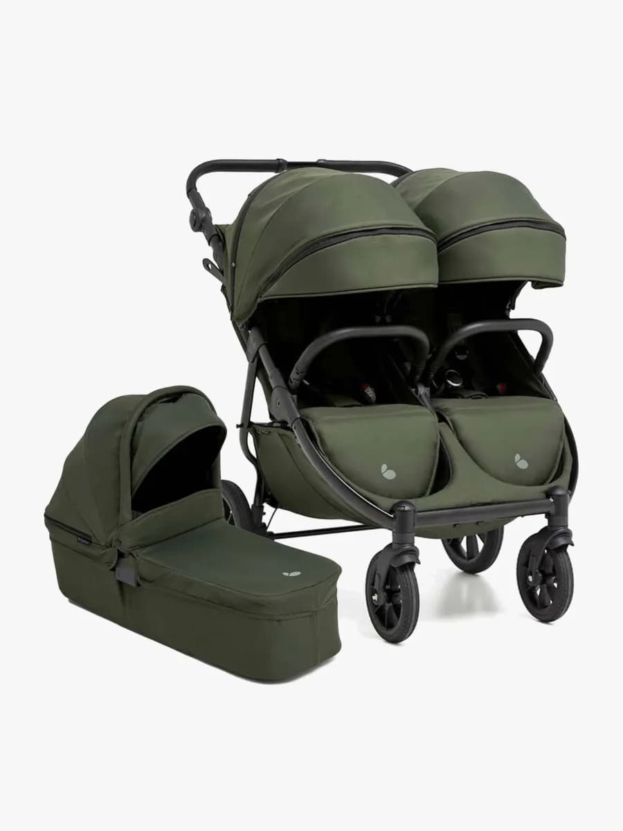 Beemoo BFF60 2 Syskonvagn Inkl. Liggdel, Dark Forest