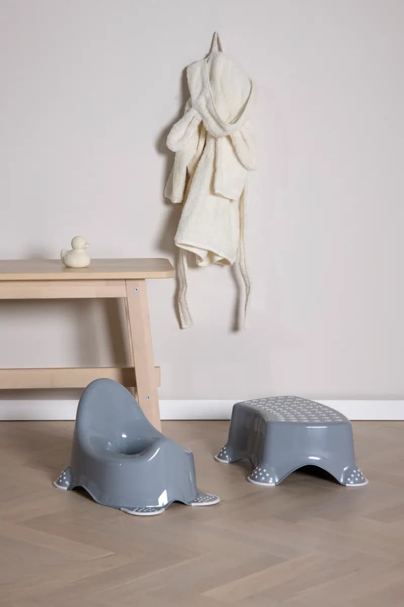 Beemoo CARE Anti-Slip Potta &  Pall, Grey
