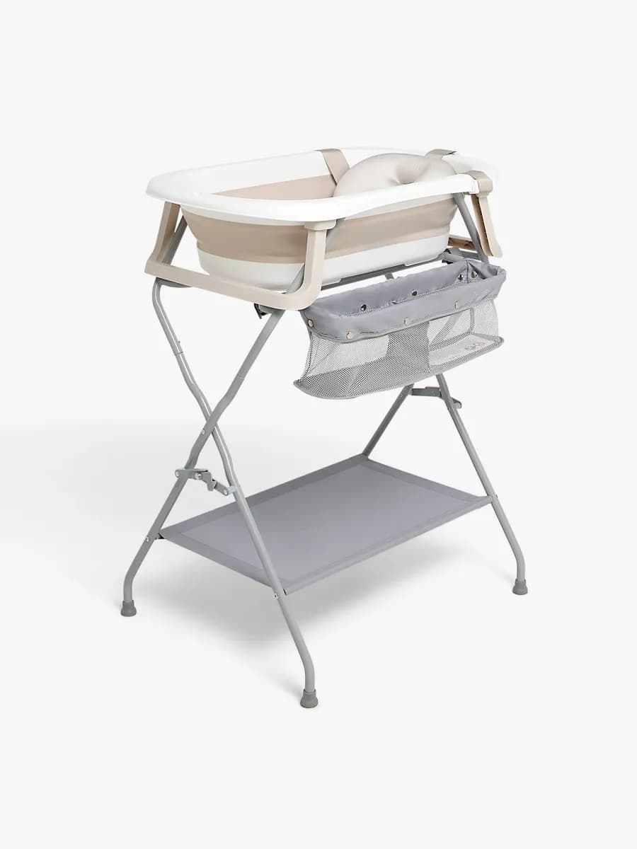 Beemoo CARE Assist Badbalja inkl. Badstöd och Badstativ, Beige