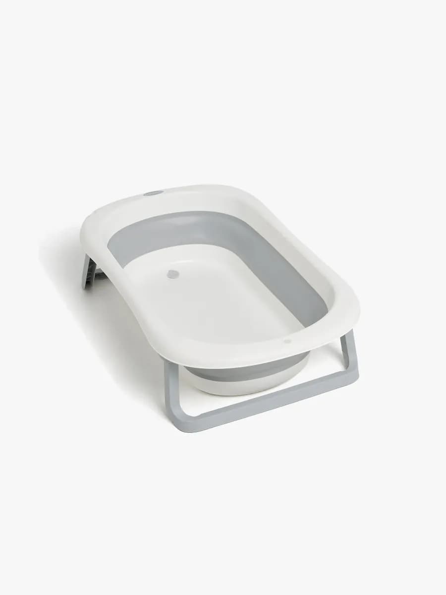 Beemoo CARE Assist Hopfällbar Badbalja, White/Grey - Bäst i test