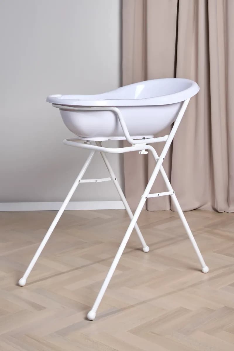 Beemoo CARE Badbalja med Stativ, White