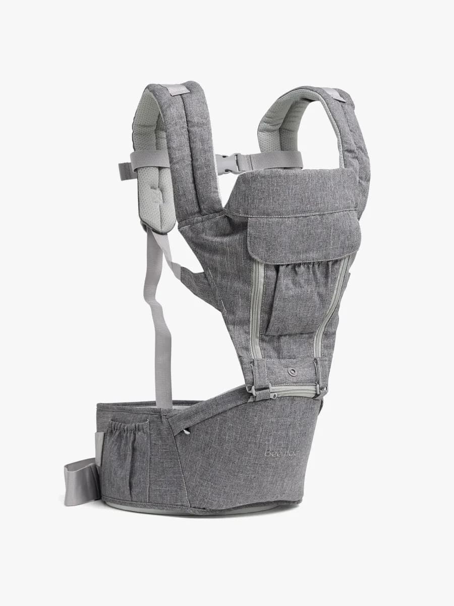 Beemoo CARE Carry Comfort 4-in-1 Bärsele &  Höftbärare, Grey