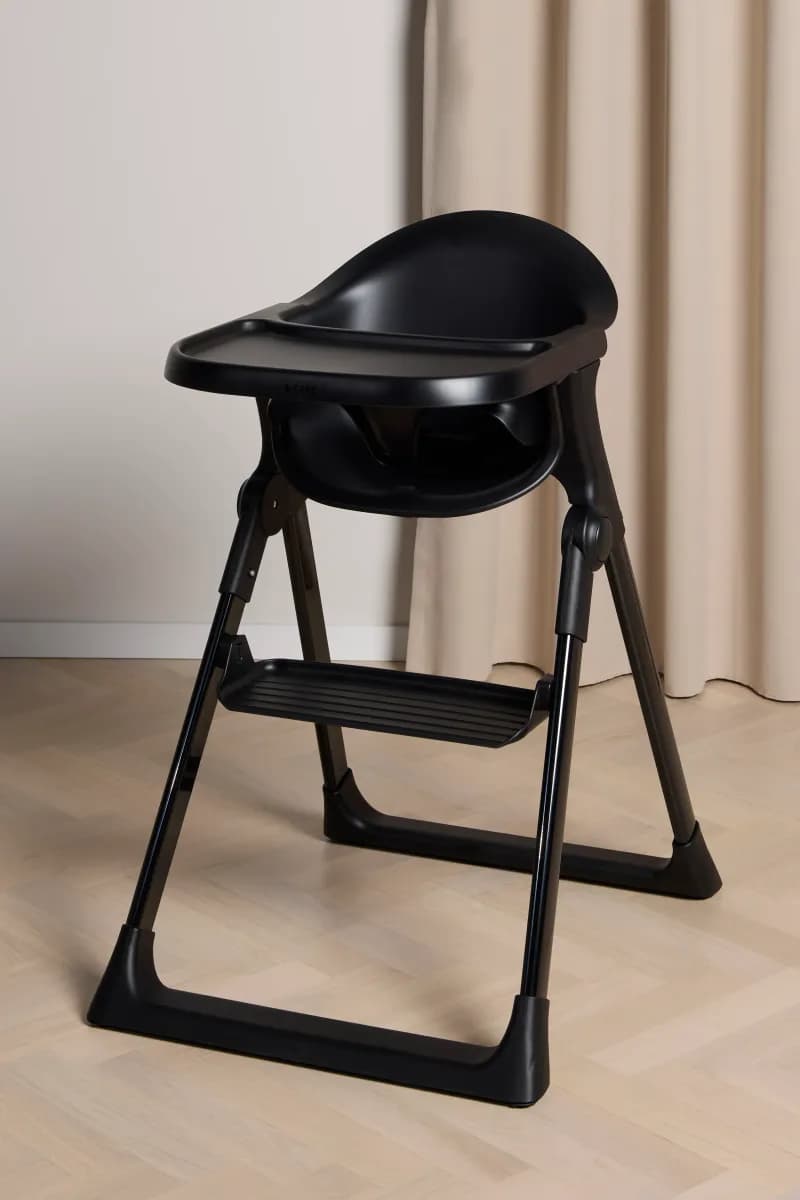 Beemoo CARE Harmony Barnmatstol, All Black