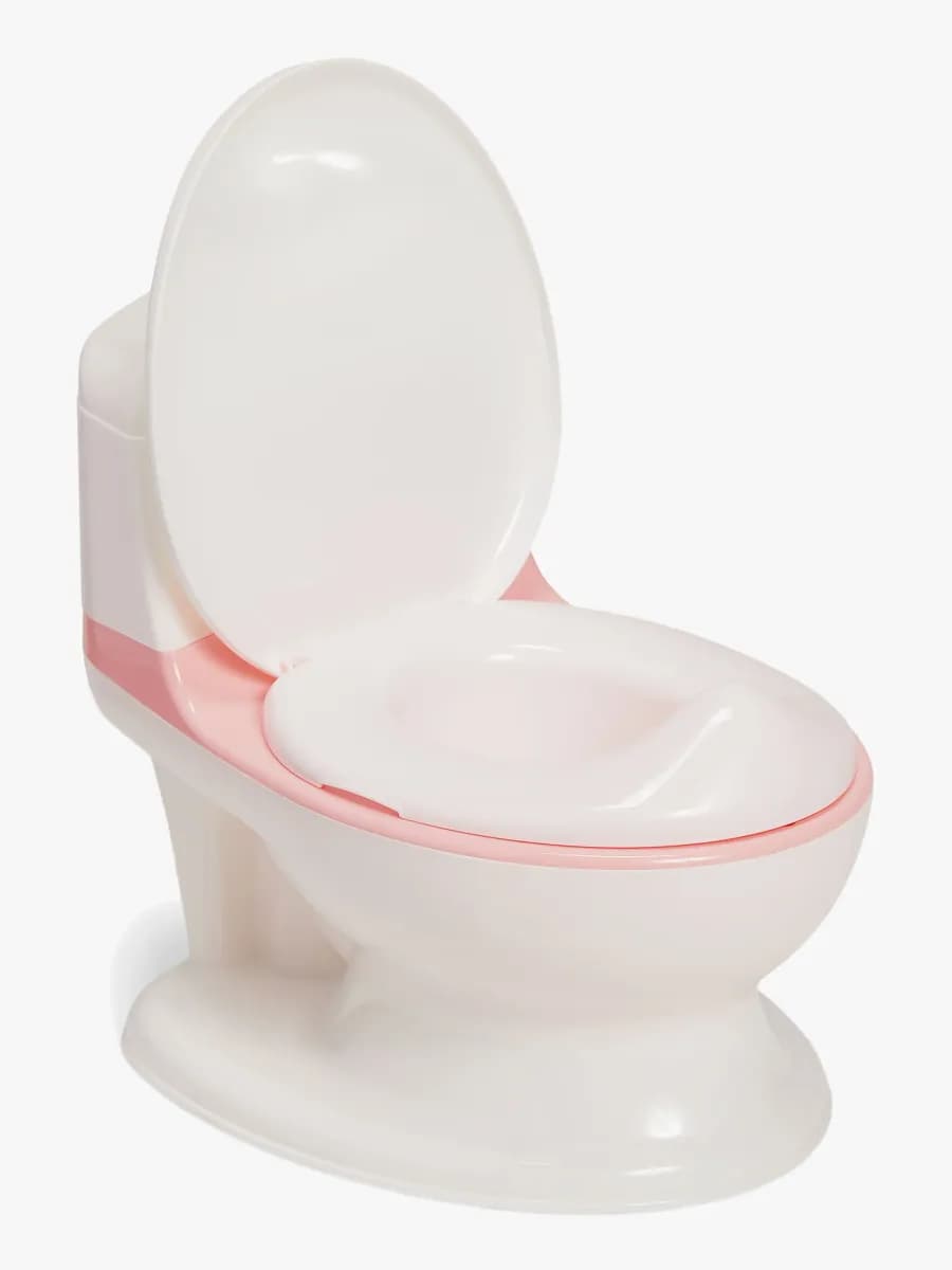 Beemoo CARE Toalettpotta med Ljud, White/Pink