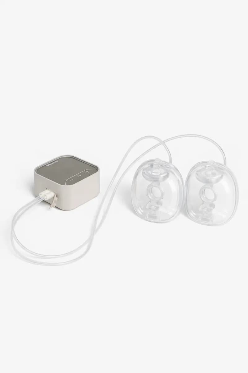 Beemoo CARE Wearable Flow Elektrisk Bröstpump Dubbel, Beige