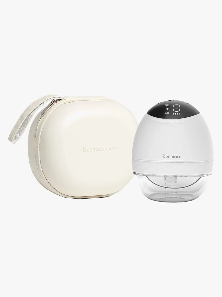 Beemoo CARE Wearable LED Elektrisk Bröstpump Singel inkl. Förvaringsväska