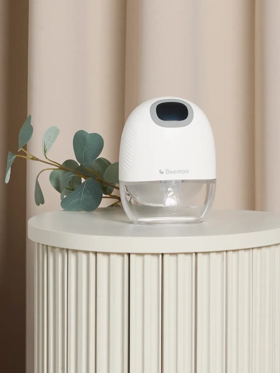 Beemoo CARE Wearable Slim Elektrisk Bröstpump Singel, White