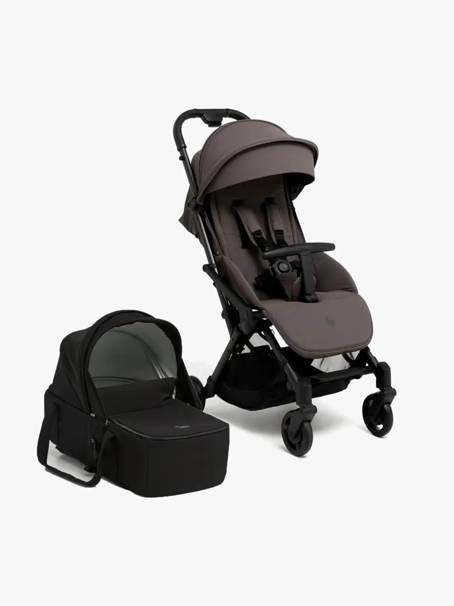Beemoo Easy Fly Lux 4 Sulky inkl. Liggdel, Gull Grey