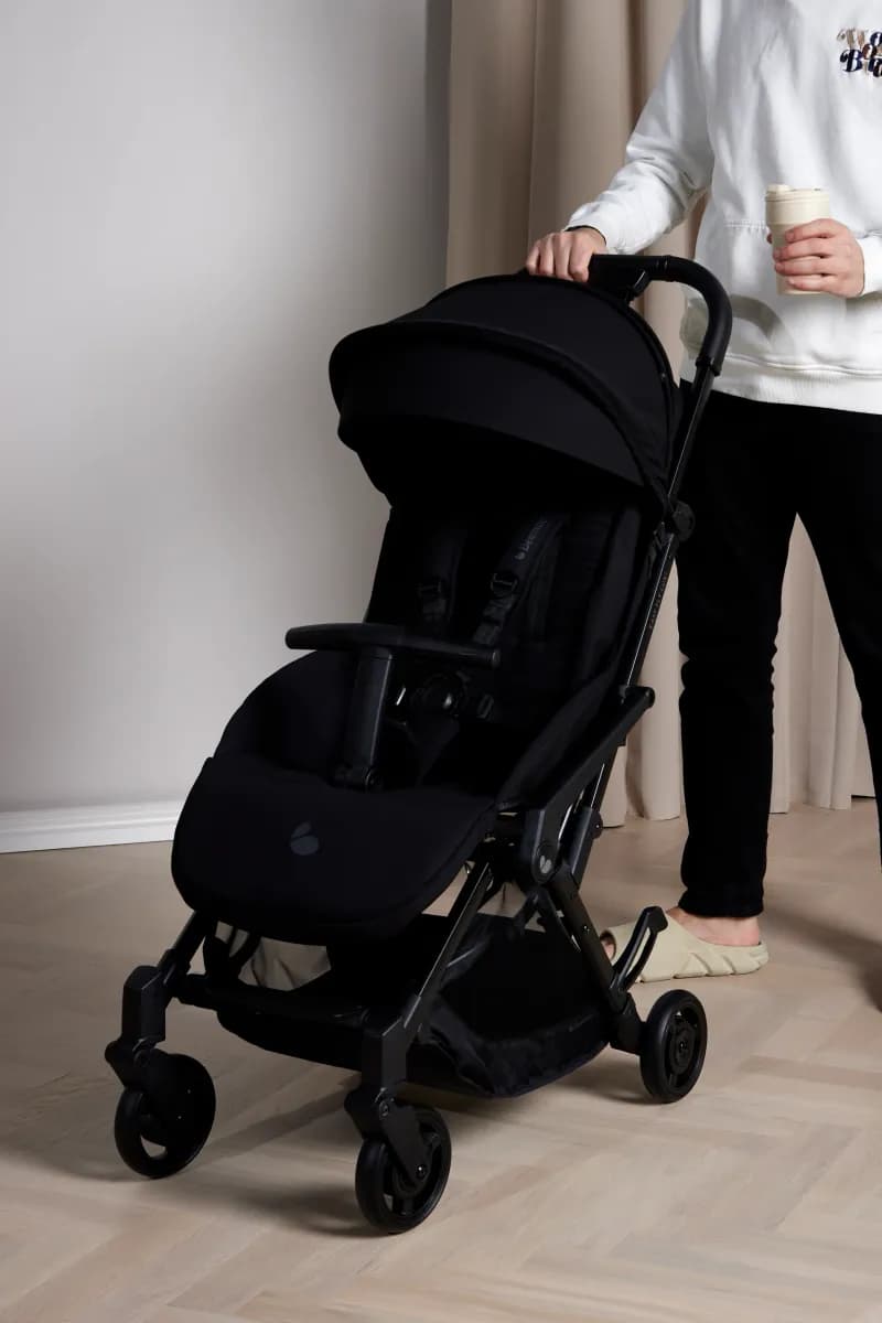 Beemoo Easy Fly Lux 4 Sulky, Jet Black - Bäst i test